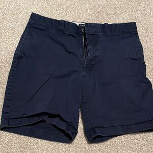 J Crew Dark Blue Men's Flat Front Shorts
